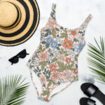 floral one piece swimsuit