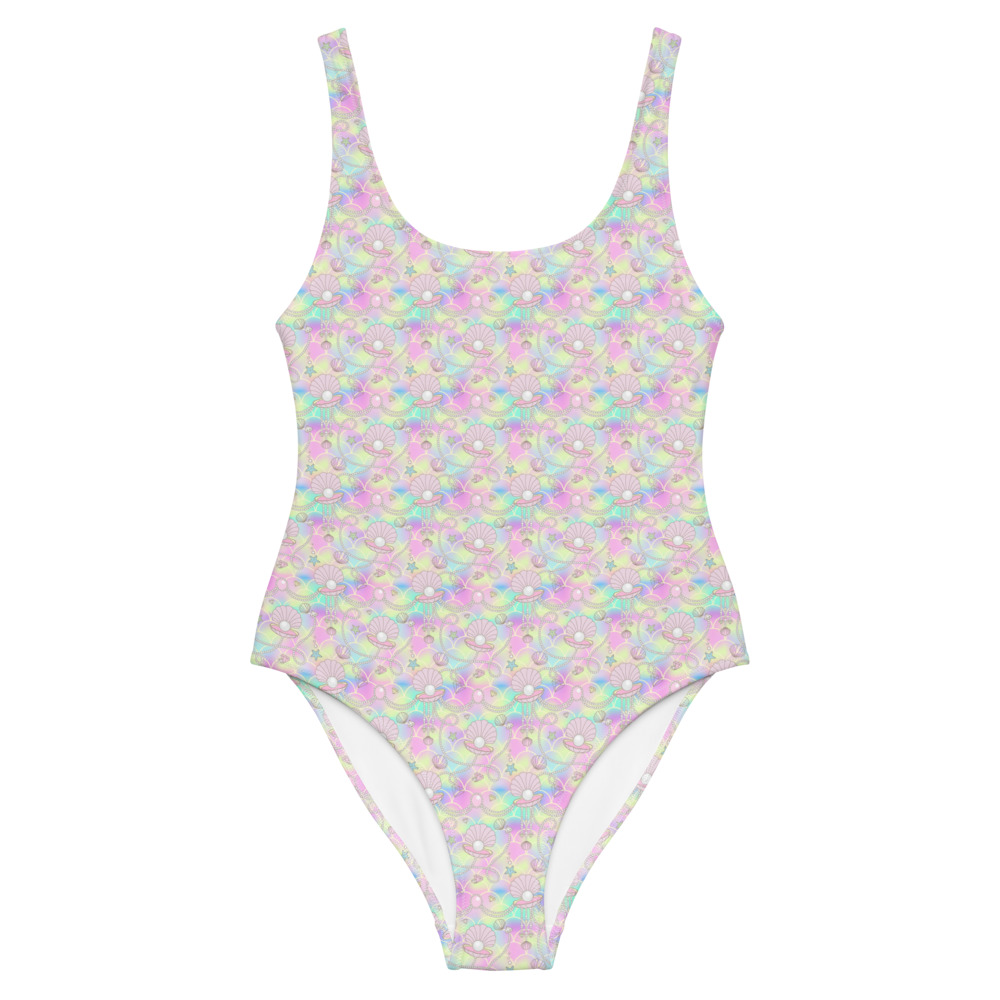 Pink Kawaii Mermaid Swimsuit