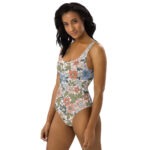 floral one piece swimsuit