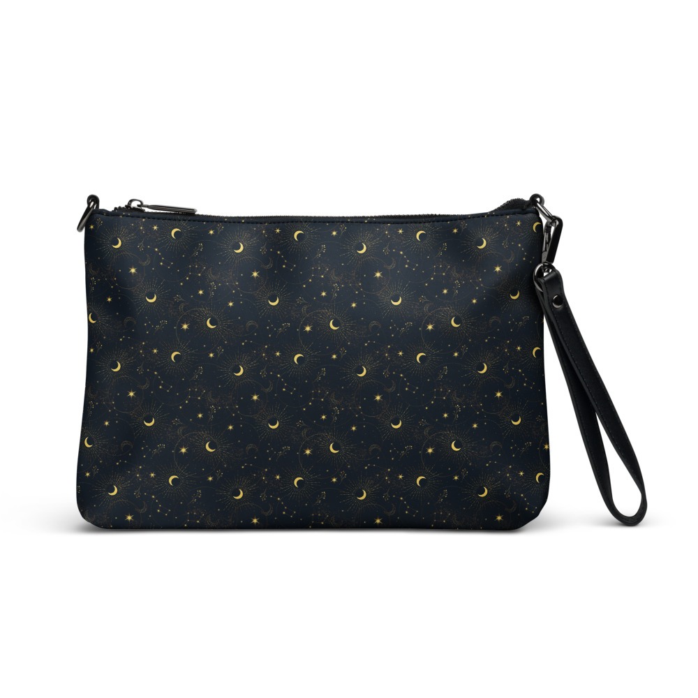 Moon & Constellation Crossbody Bag, Celestial Purse