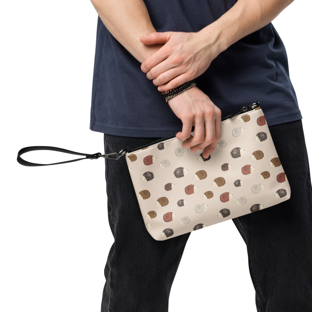 Hedgehog purse, cute animal hedgehog crossbody bag