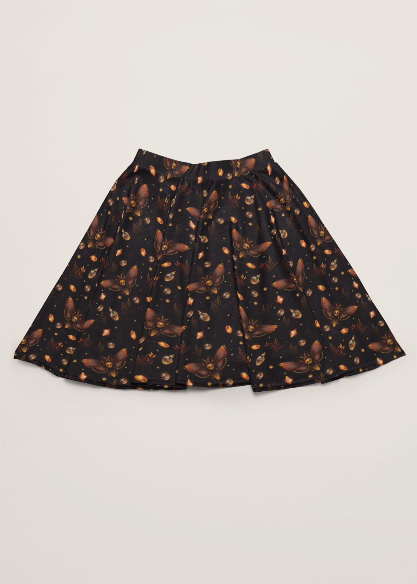 Witchy Potion Moth Skirt